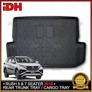 Toyota Rush Cargo Liner Trunk Tray IDH Toyota Rush 2018 Cargo Mat Trunk Liner Tray / Luggage Tray /