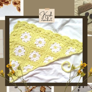 Daisy Crochet Bandana