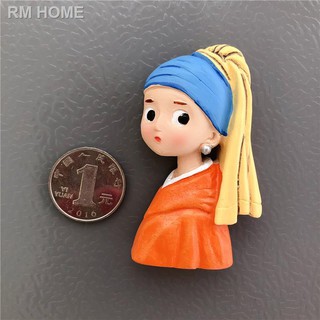 RM Cartoon three-dimensional resin refrigerator magnets with cute personality (9)