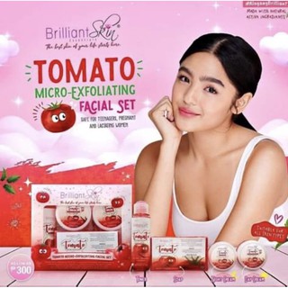 Brilliant Skin Tomato Micro exfoliating Facial Set