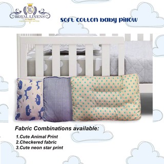 Soft Cotton Toddler Pillow (Kids Sleeping Pillow) By Royal Linens