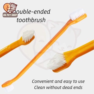 Pet oral care✥❐4pcs Pet toothbrush cat and dog toothbrush tooth cleaning tool