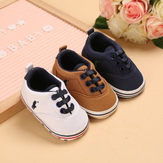 Baby Boy Prewalker Cute RL Polo Softsole Antislip Shoes0-18Months