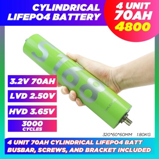 S168 LifePo4 battery 3.2v 70Ah 60Ah Cylindrical Lifepo4 Battery