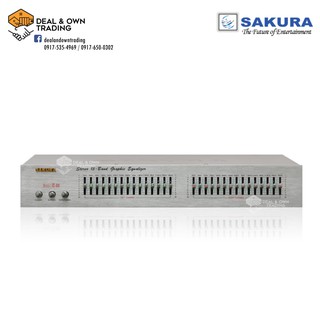 Sakura EQ-800 15 Band Stereo Graphic Equalizer
