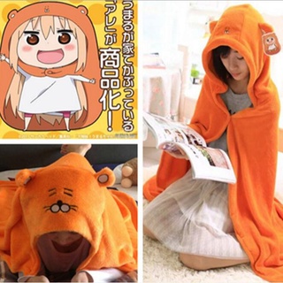 Himouto! Umaru-chan Cloak Anime Umaru chan Doma Umaru Cosplay Costume Flannel Cloaks Blanket Soft