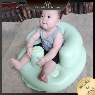 【Ready Stock】Baby ☒▲N012 COD Inflatable sofa portable non-slip anti-collision baby dining SOFA toy s