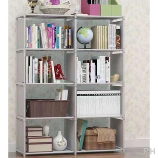 DIY 8cube double row multifunctional bookshelf lockers (3)