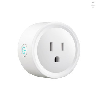 ⛏Portable Intelligent Automatic Mini Socket Wifi Plug Wi-Fi Enabled App Remote Control Wireless Timer with ON/OFF Switch for Light Electrical Appliance for Compatible Home 100-240V
