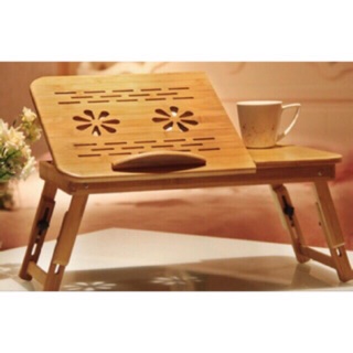 Bamboo Laptop Desk w/ Cooler (NOT FREE SF & COD)