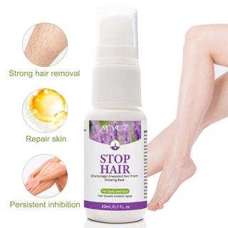 Permanant Hair Growth Removal Inhibitor Spray Beard Bikini Intimate Legs Body Armpit Painless Facial