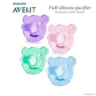 Philips Avent Soothie Pacifier Super Soft Newborn Baby Imitation Breast Milk Sleeping No. 3 Anti-colic (Buy 1 Get 2 Free)