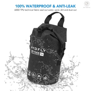 ✢O&G Outdoor Waterproof Dry Bag River Trekking Floating Roll-top Backpack Drifting Swimming Water Sp