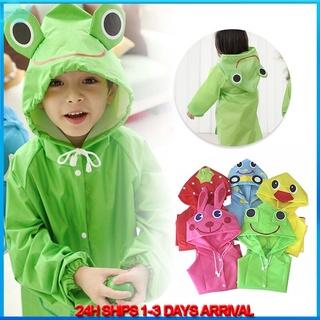 Children's Raincoat3-4-5Year-Old Kindergarten Boy Girl Baby Environmental Protection Pupil Raincoat