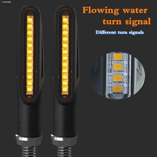 INNER TUBEMOTOR ACCESORIES✒♙✔2PCS Motorcycle Flasher Led Universal Flowing Water Blinker Rear Light (1)