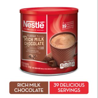 Nestle Rich Milk Chocolate Hot Cocoa Mix 27.7 oz. Canister (787.8g)