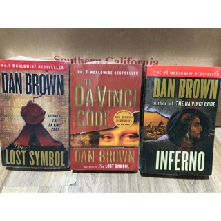 Brand New * DAN BROWN (3 Books) Collection Set The Da Vinci Code , Lost Symbol, Inferno