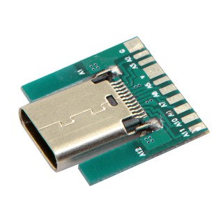 CY U3-206 SMT Type 24Pin USB 3.1 Type C Female Connector w/ PC Board