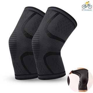 Fitness Running Cycling Knee Support Braces Elastic Nylon Sport Compression Knee Pad Sleeve For Basketball Volleybal BETTERJEW (1)