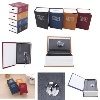 【sale】 Storage Safe Box Dictionary Book Money Hidden Secret Security Lock + Lock Keys