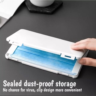 Miss Lin Studio Dust/Moisture-proof Storage Face Mask Case, Temporary Medicine and Bill Storage