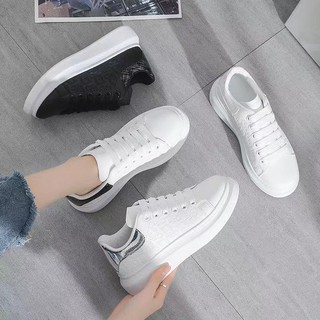 trend New Dior Korean Fashion leather lace up for women design shoes