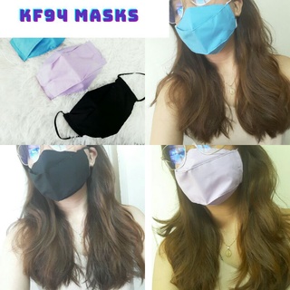 KF94 Origami Washable 3 Ply Cotton Face Masks For Adults High Quality