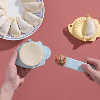 DIY Dumplings Maker Tool Wheat Straw Jiaozi Mold Dumpling Clips Baking Pastry Kitchen Accessories