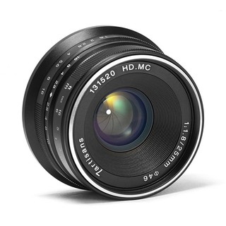 7artisans 25mm F1.8 MF Prime Fixed Lens For Canon M