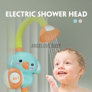 Baby Bath Toys Electric Shower Bath Shower Head for Kids Sucker Electric Shower