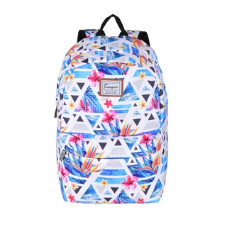 Transgear 365 Backpack (White-Triangles)