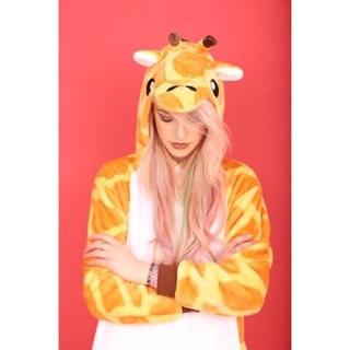 ON HAND NO WAITING Giraffe Onesie Pajama Costume kigurumi