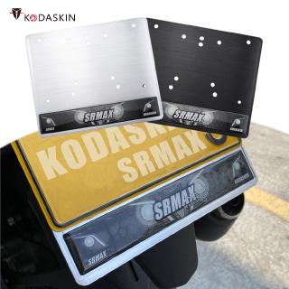KODASKIN SRMAX 300 License Plate Frame License Plate Holder License Plate Support fit Apulia SRMAX250/300