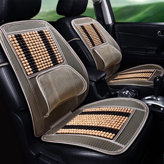 Car Seat cover Cool Pad Bamboo Seat Cushion Summer Breathable Bamboo Mat Ventilation for all cars