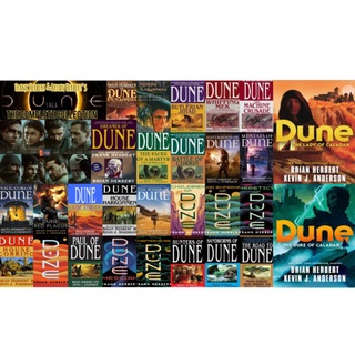 Dune Saga Complete Collection (Dune Universe) 28 books by Frank Herbert, Brian Herbert, Kevin J. And (1)