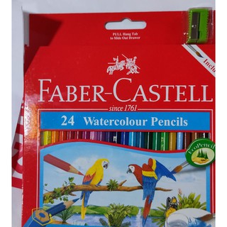Faber Castell 24 Watercolour Pencils