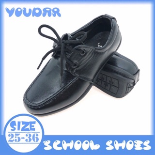 974&974-1 Boy's fashion black shoes school shoes kid shoes