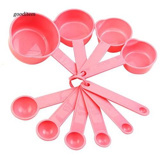 GDTM_10Pcs Baking Cup Spoons Tablespoon Kitchen Coffee Cooking Measuring Spoon Set
