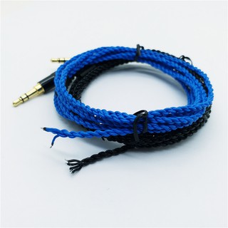 1.2m DIY Earphone Repair Cable Braided wire upgrade cable for diyearbuds