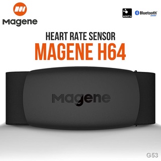 ☇Magene Mover H64 Heart Rate Monitor Bluetooth4.0 ANT + magene Sensor With Chest Strap Computer Bike