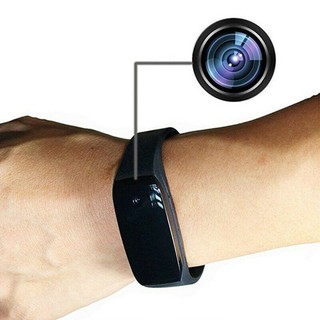 HD 1080P Spy Hidden Camera DVR Video Recording Recorder Smart Wrist Watch Black