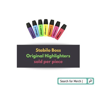 Stabilo Boss Original Highlighter - SOLD per PIECE
