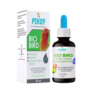 ✤✣ஐPIKOY BIO BIRD Liquid Organic Probiotic Drops With Enzymes & Herbal Extracts (All Types of Birds)