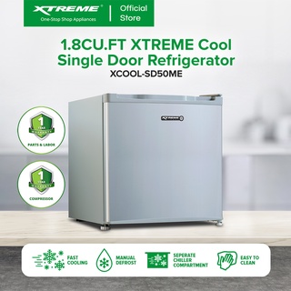 XTREME COOL 1.8cu ft. Single Door Refrigerator Non-inverter Manual Defrost [XCOOL-SD50ME]