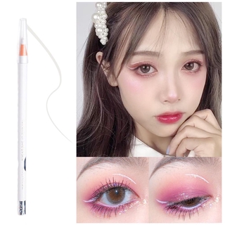 Beauty Makeup Retouching Pen White Eyeliner Waterproof & Sweat-Proof Eyebrow Pencil