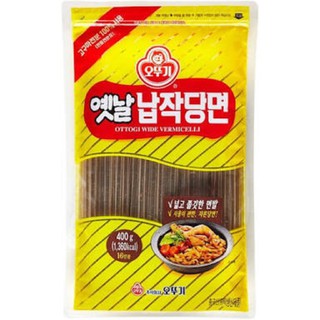 noodles ♝Ottogi Wide Vermicelli 400g glass noodles japchae Flat noodles✲