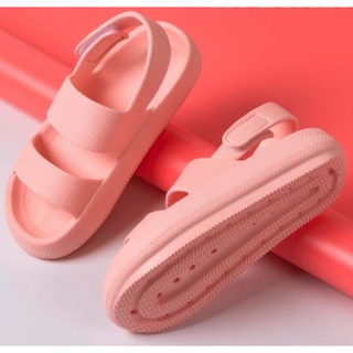 【ZLACK】Kids Japanese Muffin Velcro Sandals for kids baby Slippers
