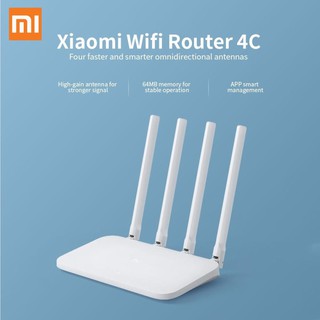 Xiaomi Router Wireless WiFi 4C 64 RAM 300Mbps 2.4G Antennas Band Wireless Routers WiFi Repeater