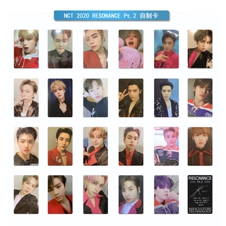 NCT 2020 RESONANCE Pt. 2 Arrival Version Self-made card signature card printing card