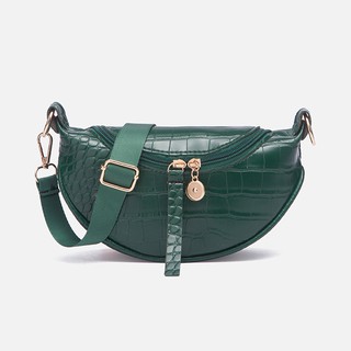 AL #5177 Cute Korean Leather Belt Bag Waist Chest Sling Bags For Women